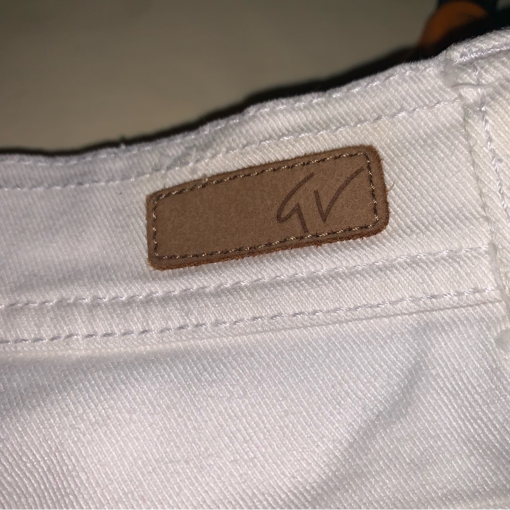 Gloria Vanderbilt Women's Stretch Denim Jean White Size 8 - Picture 3 of 5
